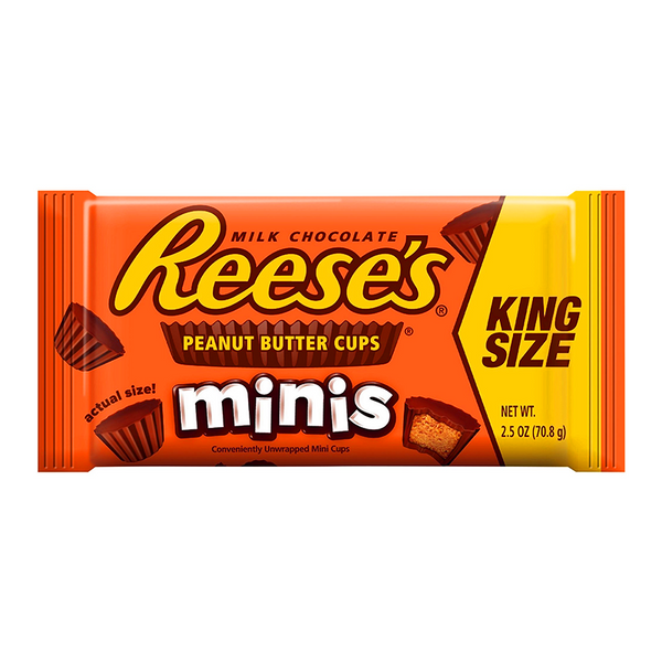 Reese's Peanut Butter Unwrapped Mini Cups King Size (70g)