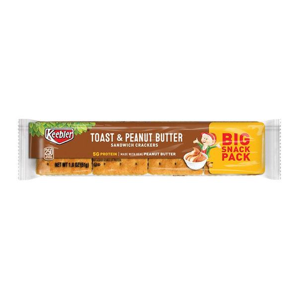 Keebler Toast & Peanut Butter Sandwich Crackers (51g)