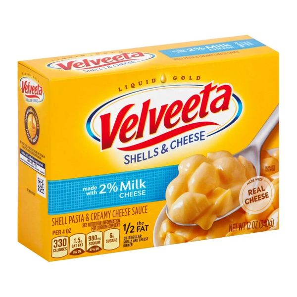 Velveeta Shells & Cheese with 2% Milk Cheese (340g)