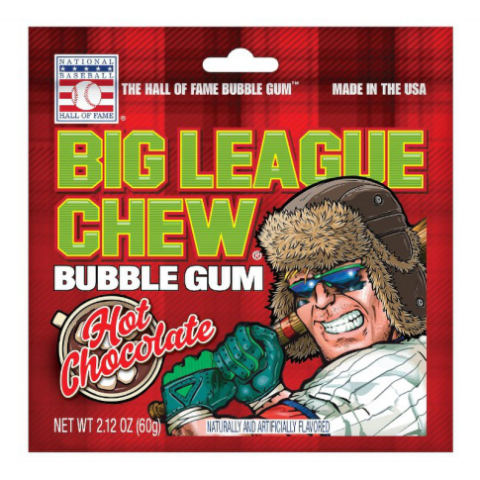 Big League Chew Hot Chocolate Gum (60g) [Christmas]
