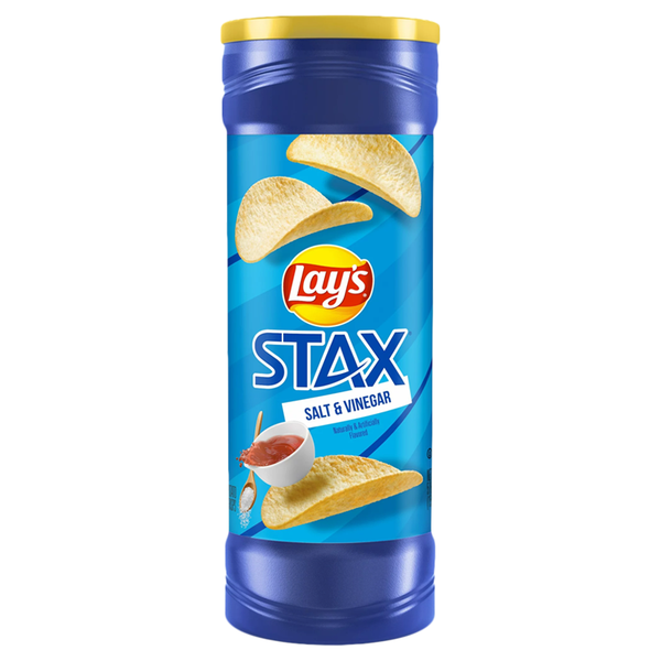 Lay's Stax Salt & Vinegar (156g)