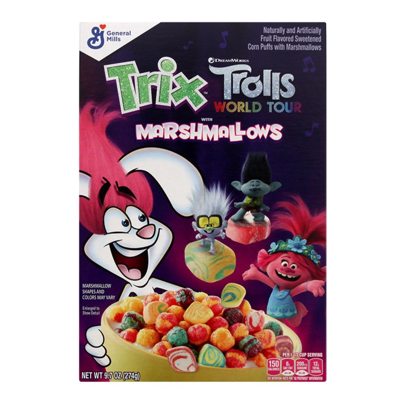 trip marshmallows trolls cereal 274g