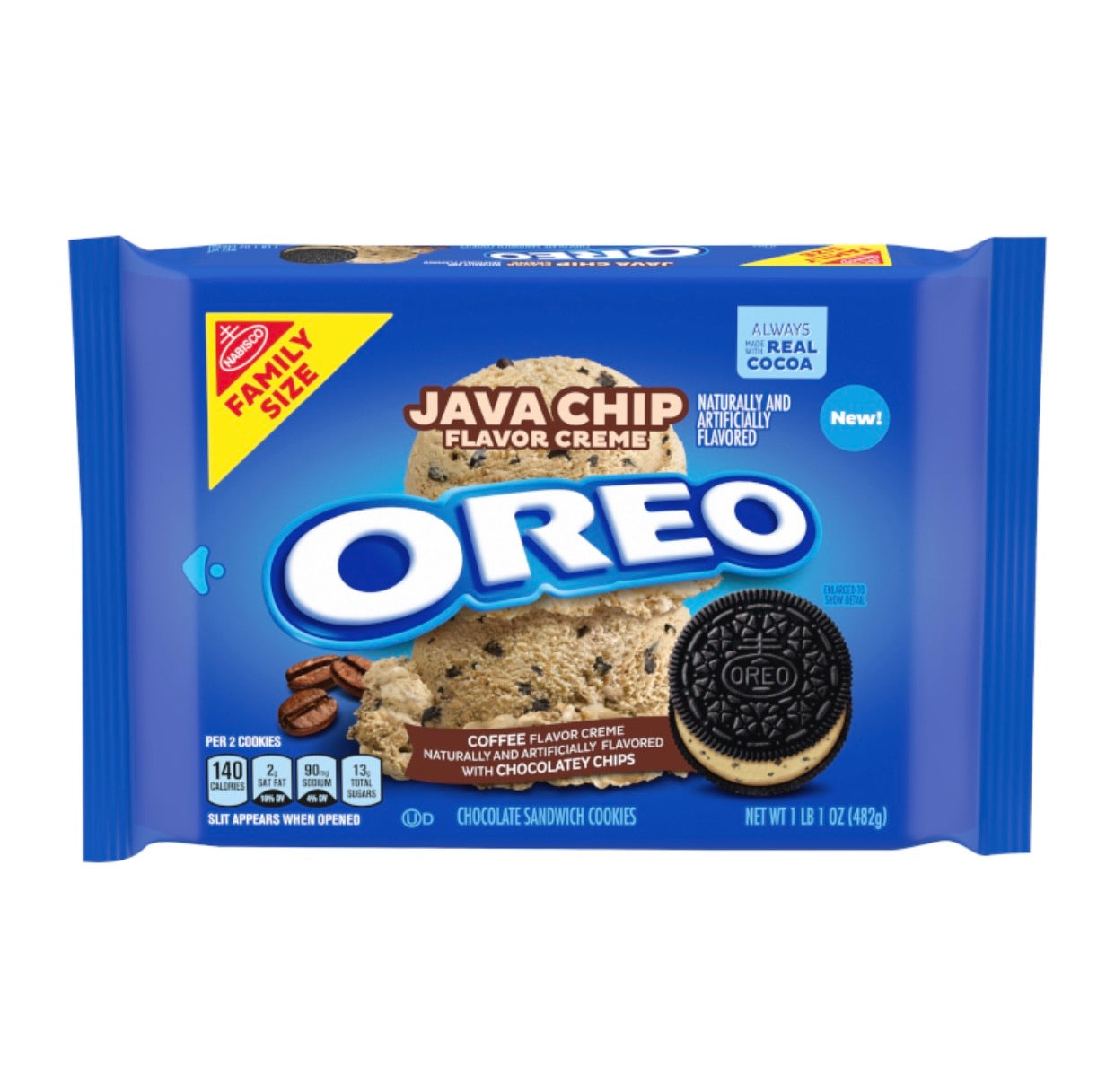 Oreo Java Chip Family Size (482g)