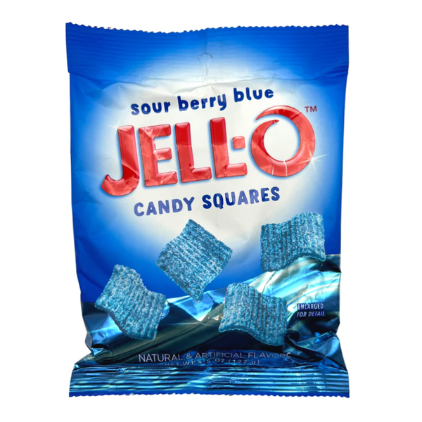 Jell-O Sour Berry Squares (127g)