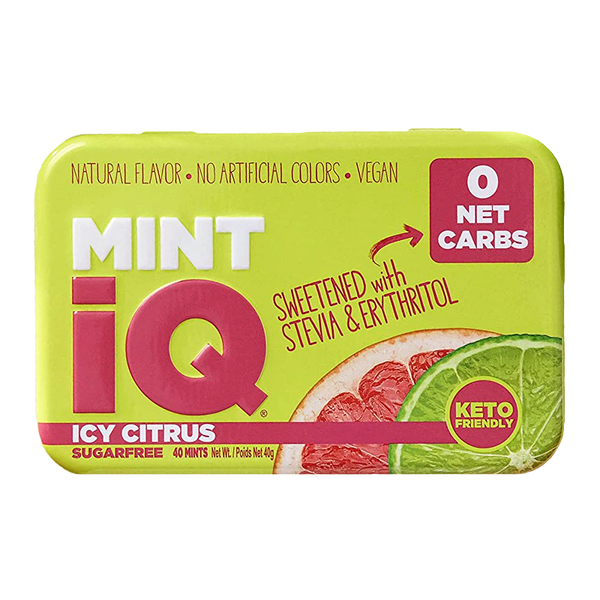 MintiQ Icy Citrus Mints (40g)