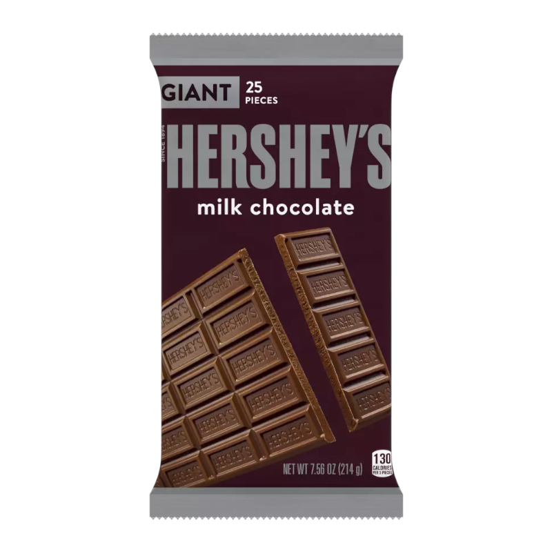 Hershey's Milk Chocolate Giant Bar (198g)