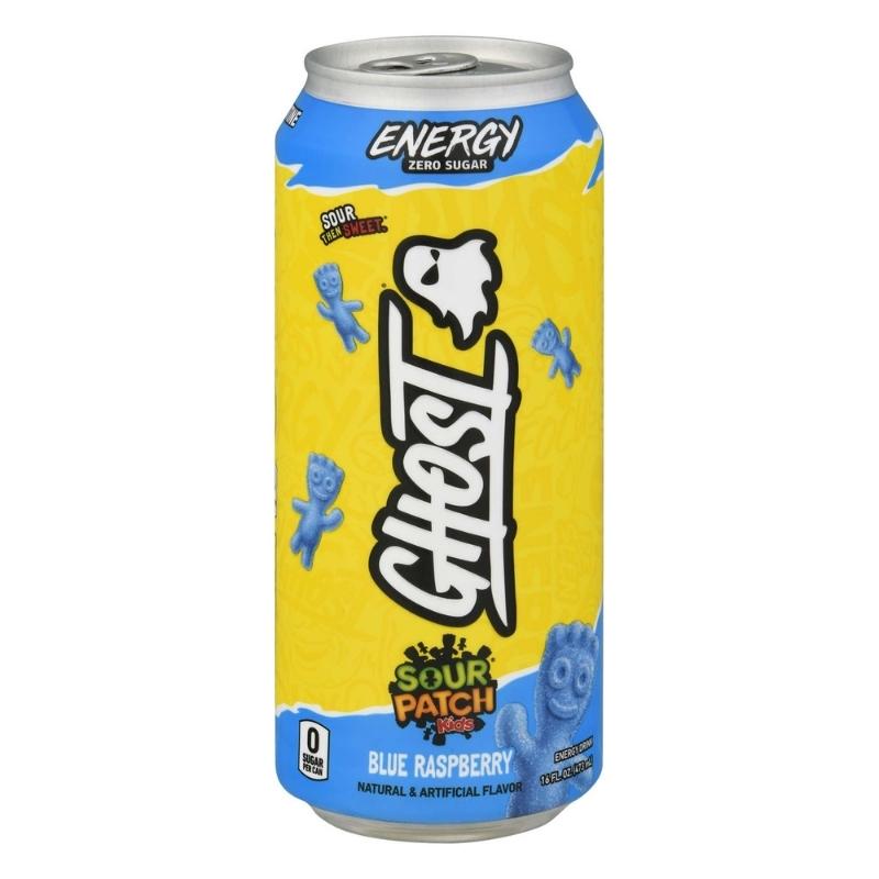 Ghost/ Sour Patch Kids Blue Raspberry Energy Drink (473ml)
