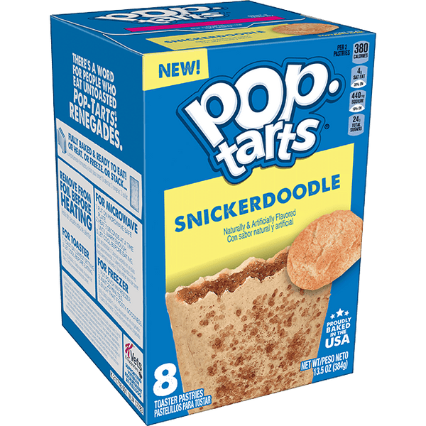pop tarts snickerdoodle 8 pack 384g