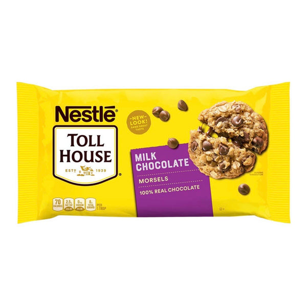 nestle toll house milk chocolate morsels 326g