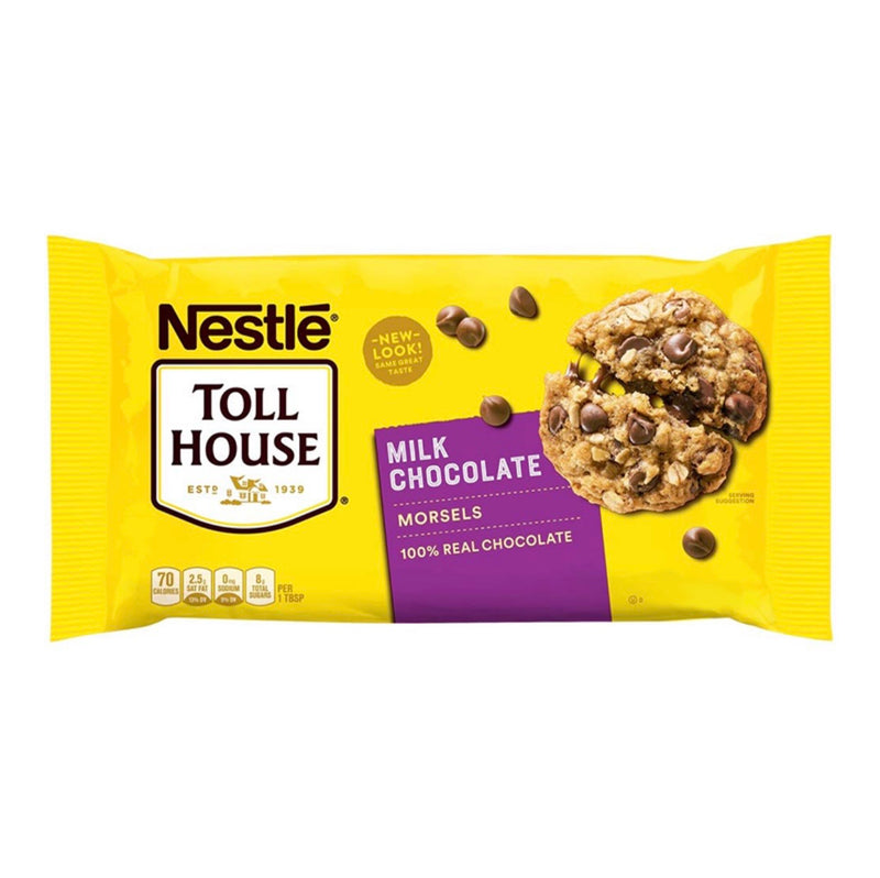nestle toll house milk chocolate morsels 326g