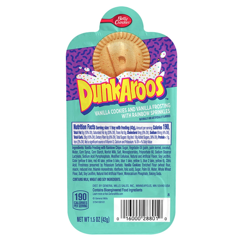 Dunkaroos Vanilla Cookies & Frosting (42g)