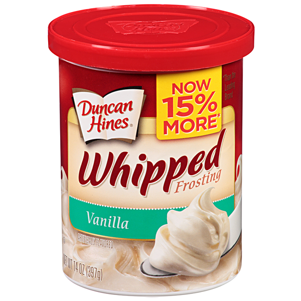 Duncan Hines Whipped Vanilla Frosting (397g)