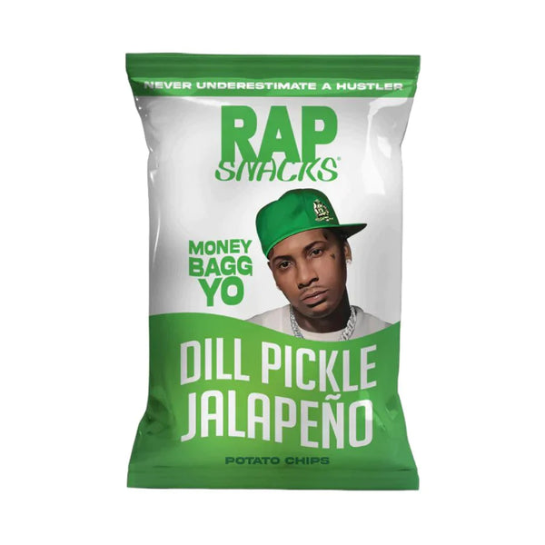 Rap Snacks Money Bagg Yo Dill Pickle Jalapeno (71g)