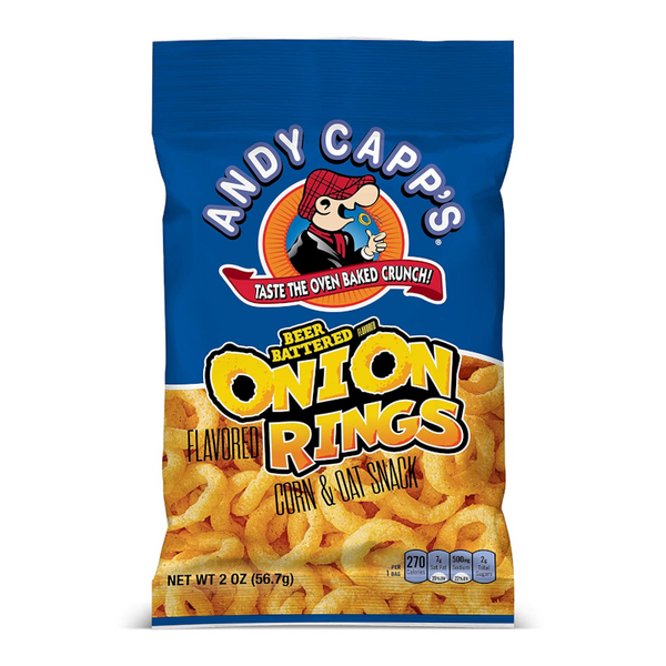 Andy capps beer battered onion rings 56.7g