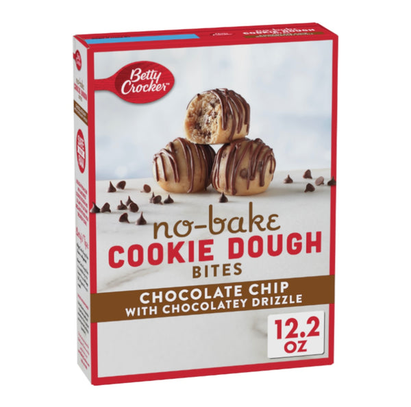 Betty Crocker No Bake Cookie Dough Bites Chocolate Chip (345g)