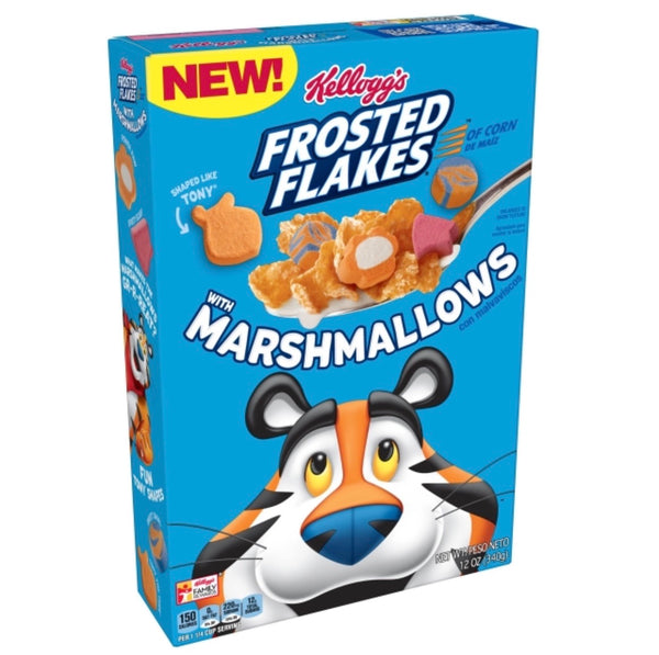 Kellogg’s Frosted Flakes With Marshmallows (340g)