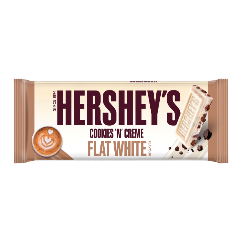 Hershey's Cookies n Crème Flat White King Size Bar (90g)