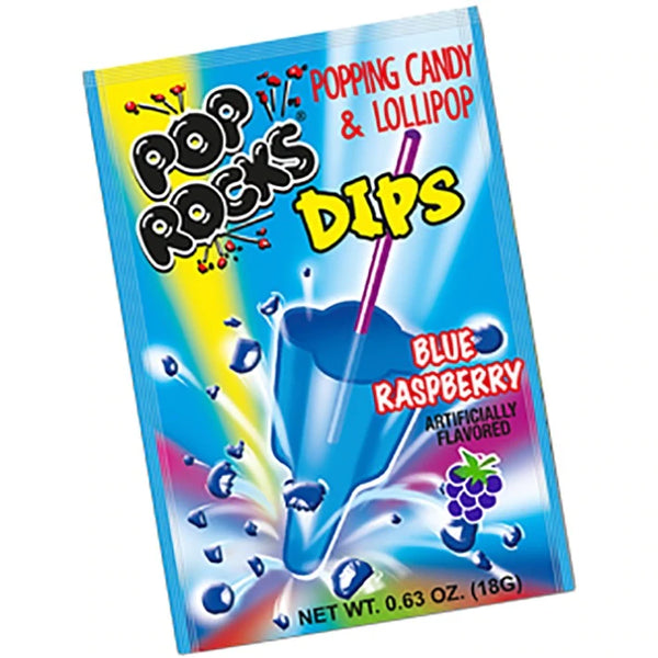 Pop Rocks Dips Blue Raspberry (18g)