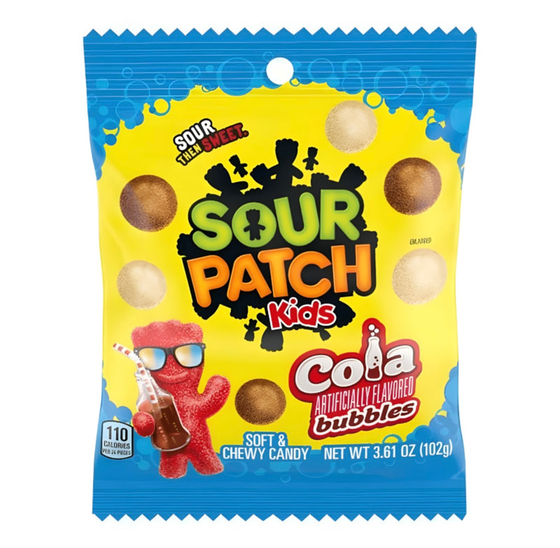 Sour Patch Kids Cola Bubbles (102g)