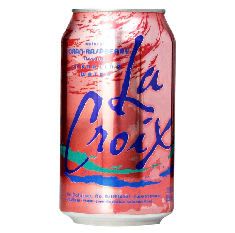 La Croix Cran Raspberry Flavoured Sparkling Water Can 355ml