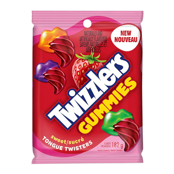 Twizzlers Gummies Tongue Twisters (182g)