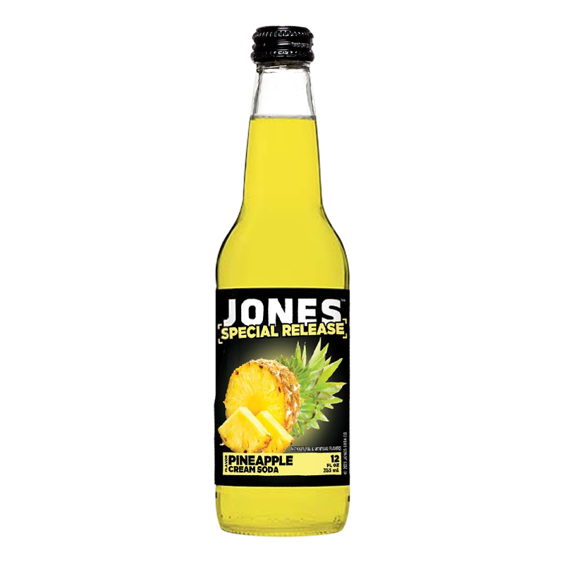 Jones Soda Pineapple Cream (355ml)