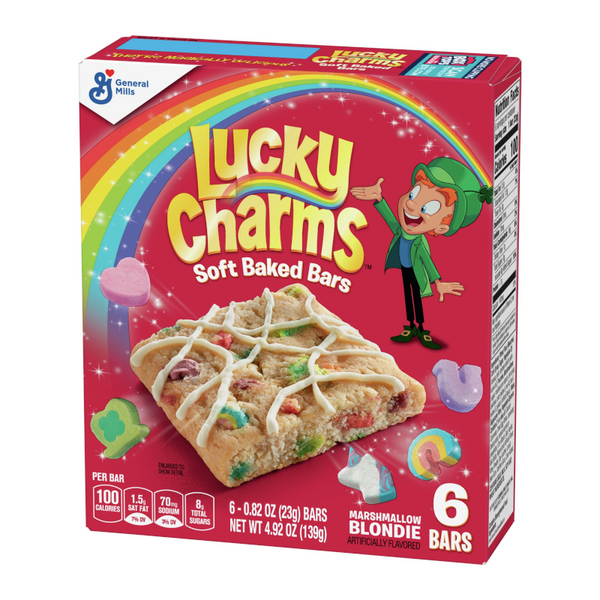 General Mills Lucky Charms Soft Baked Bars (139g)