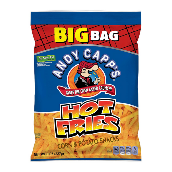 Andy Capp Hot Fries BIG (227g)