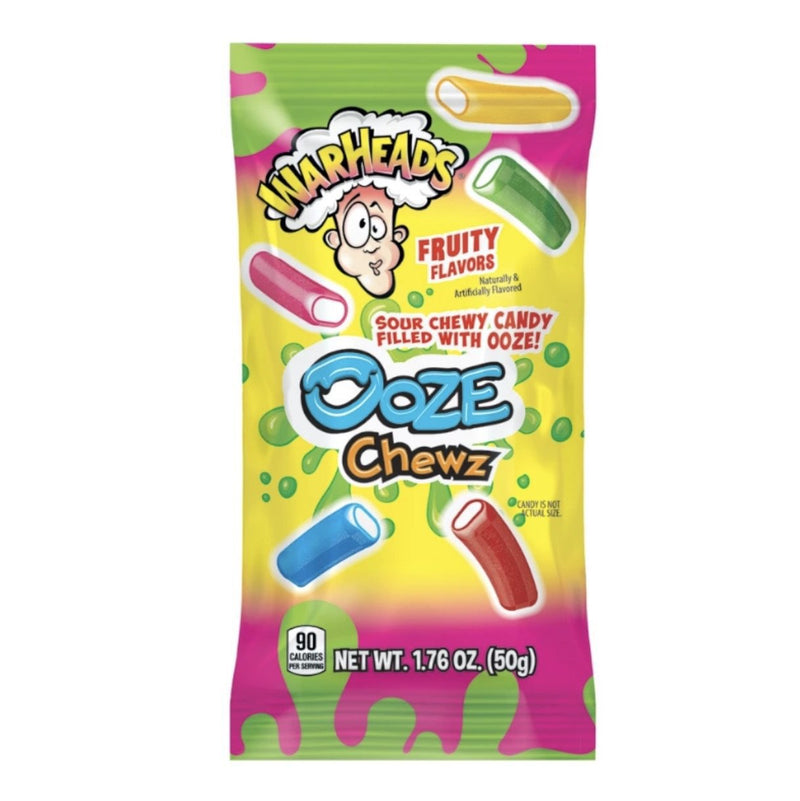 warheads ooze chewz 50g