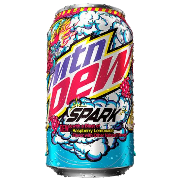 Mountain Dew spark can 355ml