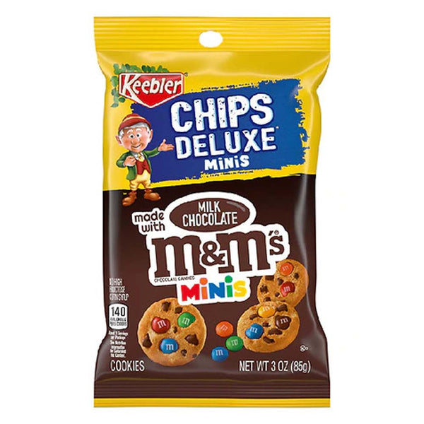 Keebler Chips Deluxe Bite Size Cookies M&M's Minis (85g)