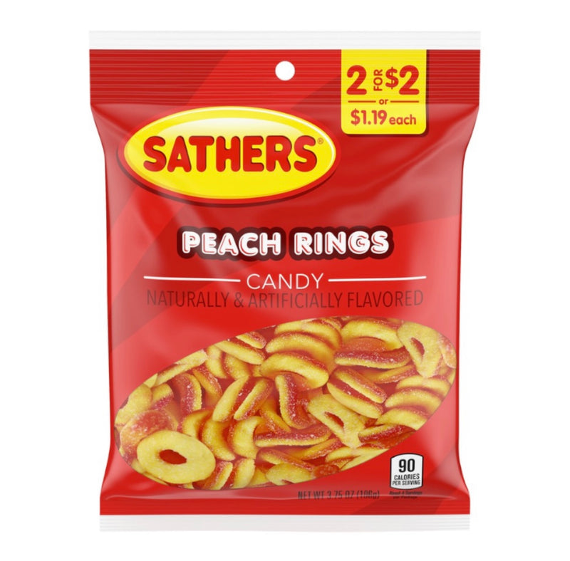 Sathers Peach Rings (106g)