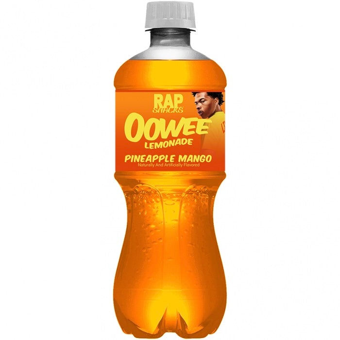 rap snacks oowee lemonade pineapple mango 591ml