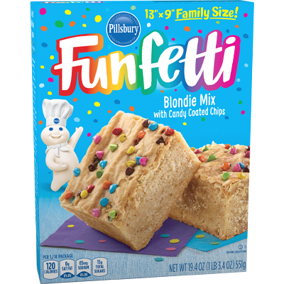 Pillsbury Funfetti Blondie Mix (551g)