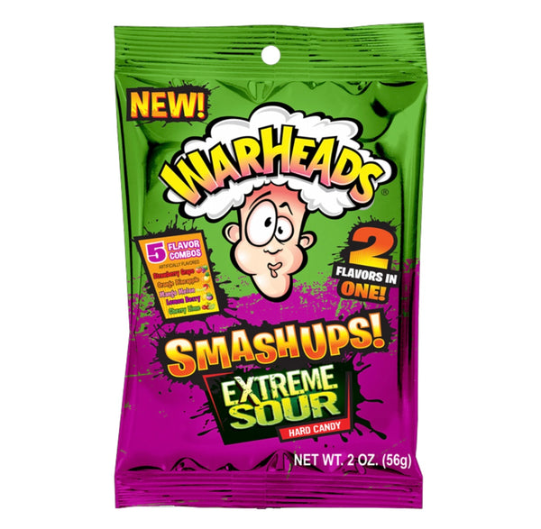 Warheads Smashups Extreme Sour Hard Candy (56g)