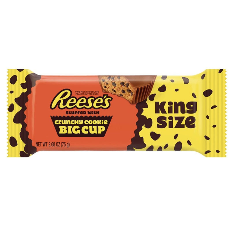 Reeses with crunchy cookie big cup king size 75g