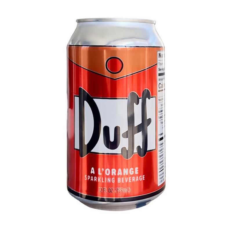 Duff A L'Orange Soda - The Simpsons (355ml)