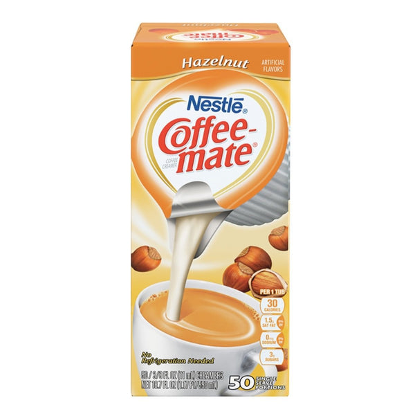 Coffee Mate Hazelnut Coffee Creamer 50ct