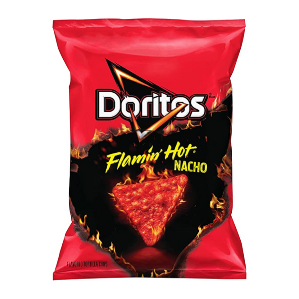 Doritos Flamin' Hot Nacho Tortilla Chips (311.8g)
