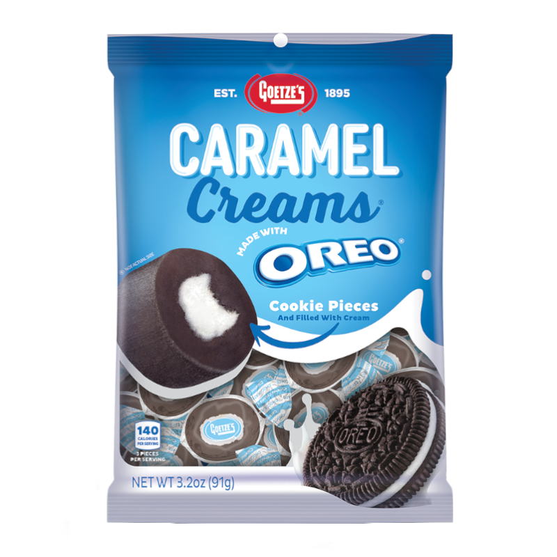 Goetze’s Oreo Caramel Creams (91g)