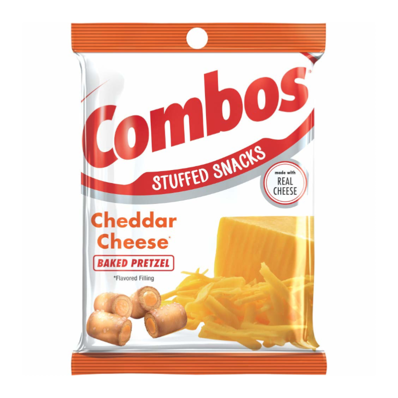Combos Cheddar Cheese Baked Pretzel (179g)