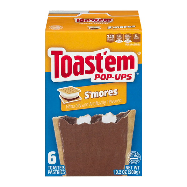 Toast'em POP-UPS - Frosted S'mores Toaster Pastries (288g)