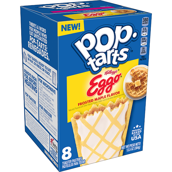 pop tarts frosted eggo 384g