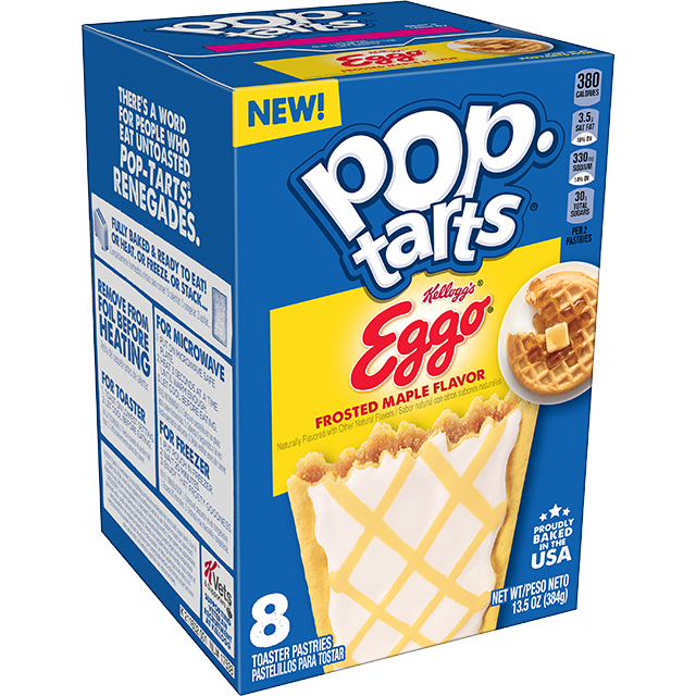 pop tarts frosted eggo 384g