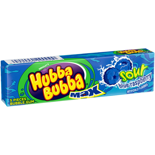 Hubba Bubba Max Sour Blue Raspberry (40g)