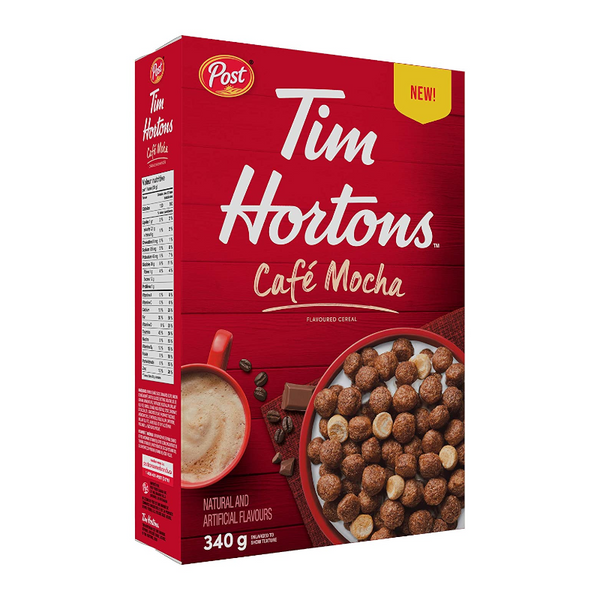 Post Tim Hortons Café Mocha Cereal (340g)