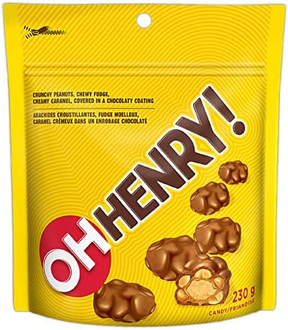 Oh henry stand up pouch 230g