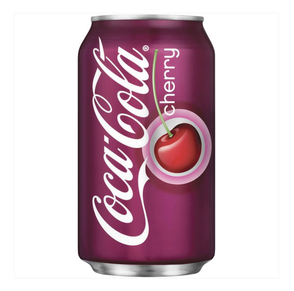 Coca Cola Cherry Soda Can 355ml