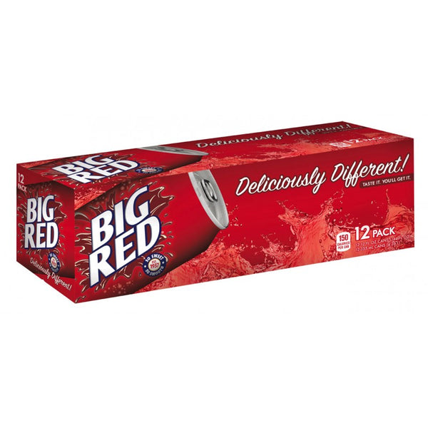 Big Red Soda Case- 12 Pack