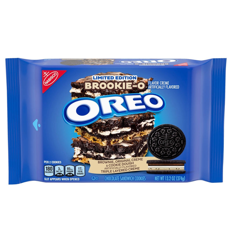 oreo brookie o cookies 374g